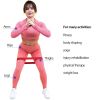 Resistance Loop Bands Exercise Set Fitness Workout Stretch Elastic Legs Therapy Exercise