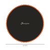 Soozier Trampoline Mat Replacement, Fits 12'/14' Trampoline with 72/80 V-Hooks & 5.5" Springs, Orange