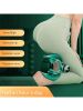 Inner Thigh Exerciser and Pelvic Floor Kegel Trainer with Resistance Bands and LED Counter - 3 Intensity Levels - Home Gym Equipment for Toning and St
