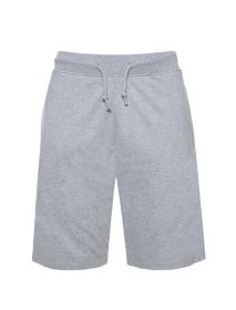 Premium Heavy Weight Single Jersey Short (Color: Heather grey, size: M)