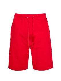 Premium Heavy Weight Single Jersey Short (Color: Red, size: 2XL)