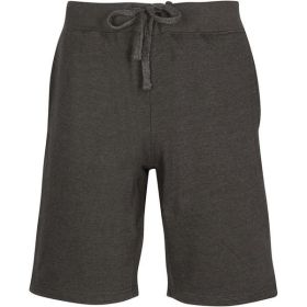 Fleece Sweat Shorts (Color: Charcoal, size: M)
