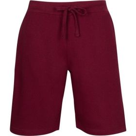 Fleece Sweat Shorts (Color: Orange, size: 2XL)