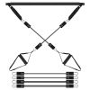 Pilates Bar Kit with 180LBS Resistance Bands Multifunctional Pilates Yoga Toning Bar Full Body Exercise