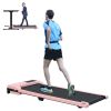 Walking Pad with Quiet 2.0 HP Brushless Motor, Countdown Modes, Spacious Running Area, 220 lbs Weight Capacity for Home or Office Workouts